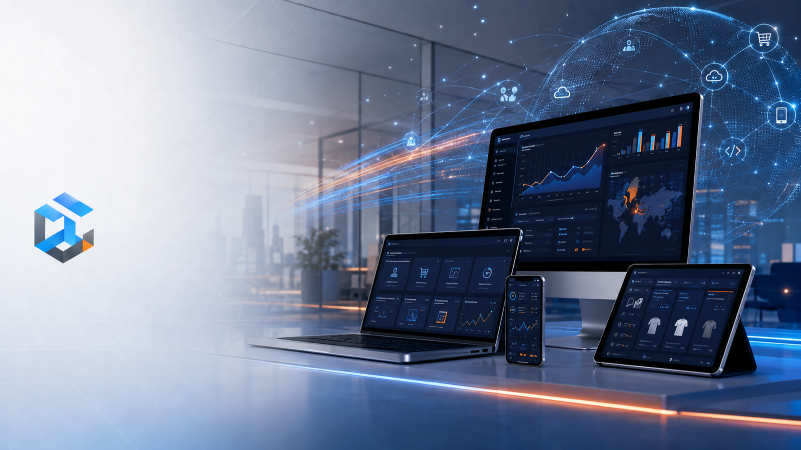 Advanced Max B360 ERP solution with add-on modules and analytics dashboards