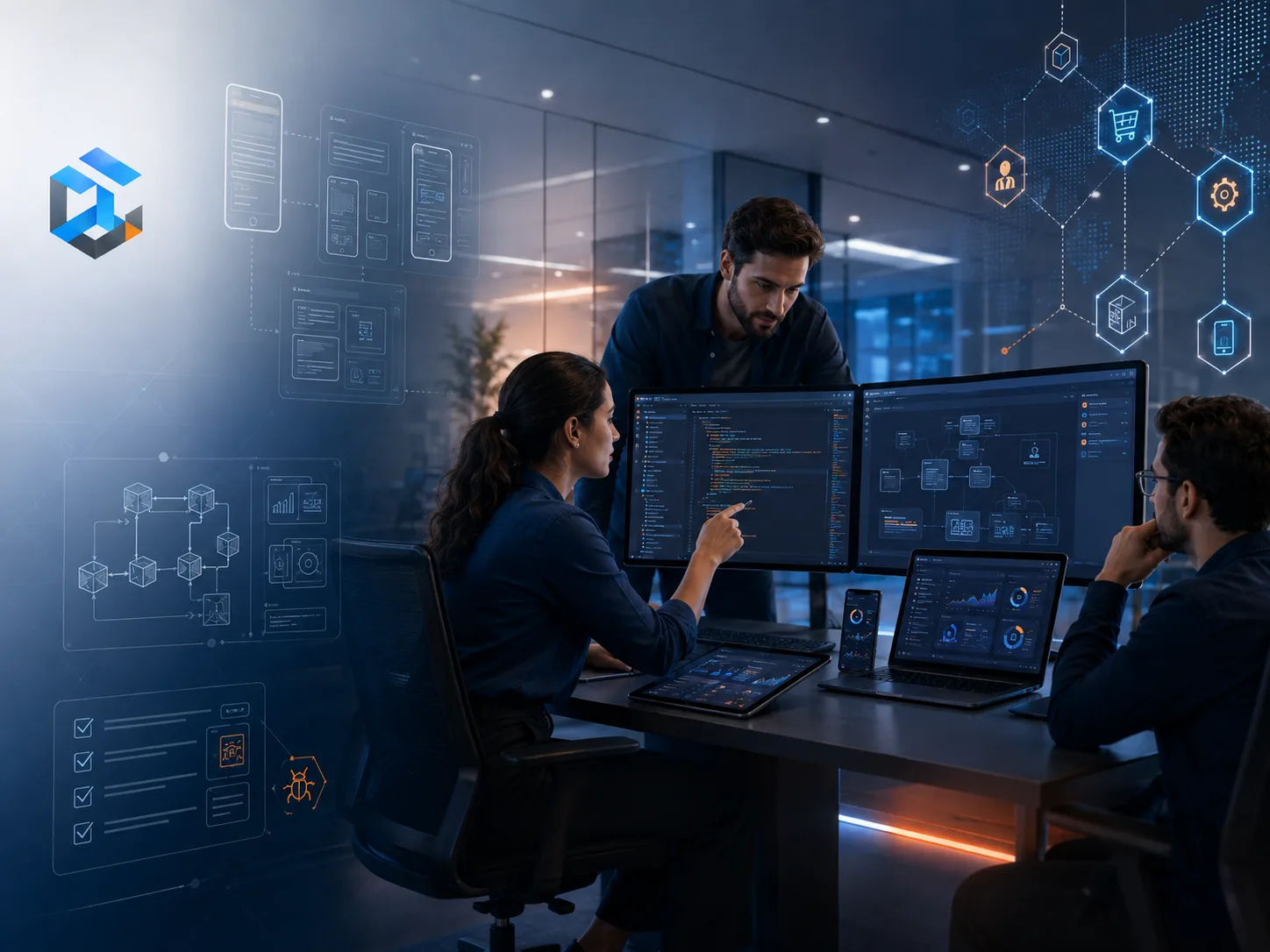 Custom software planning and engineering